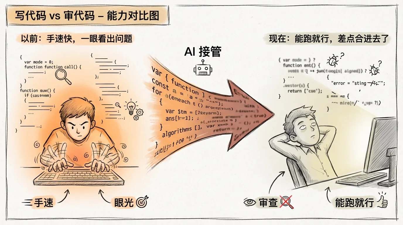 代码衰化:从手速到眼光的转变