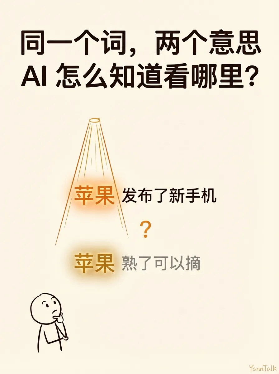 苹果是水果还是公司？AI 靠这招瞬间判断