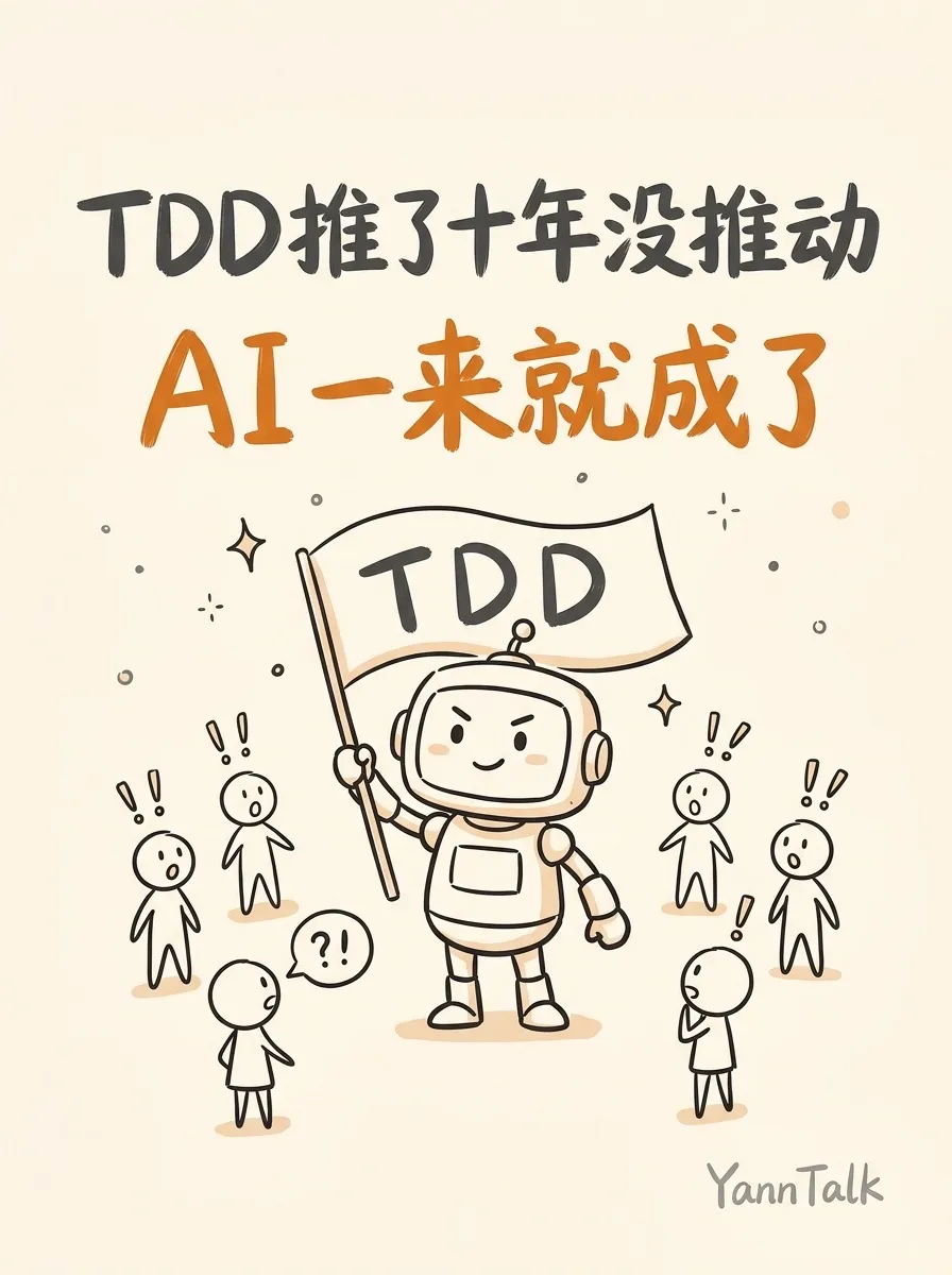 TDD 推了十年没推动，AI 一来就成了
