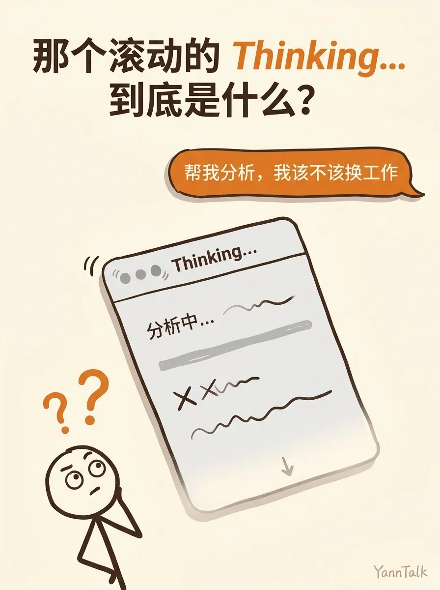你以为 AI 更聪明了，其实它只是多了一张草稿纸