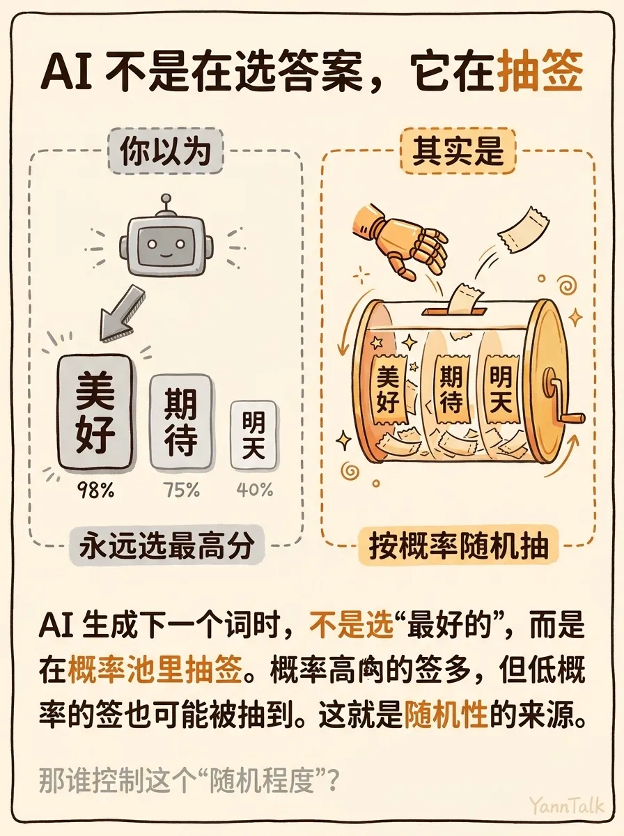 AI 每次回答不一样？因为它在抽签 - 2
